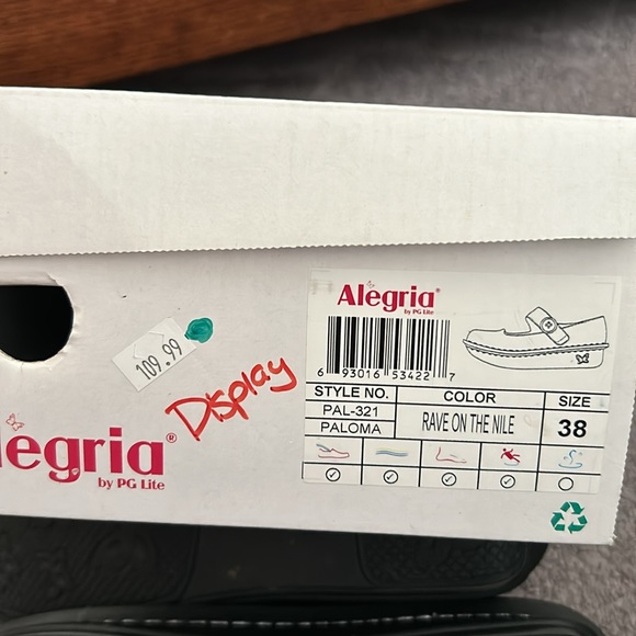 Alegria Paloma Shoes. Size 38 - Picture 6 of 6